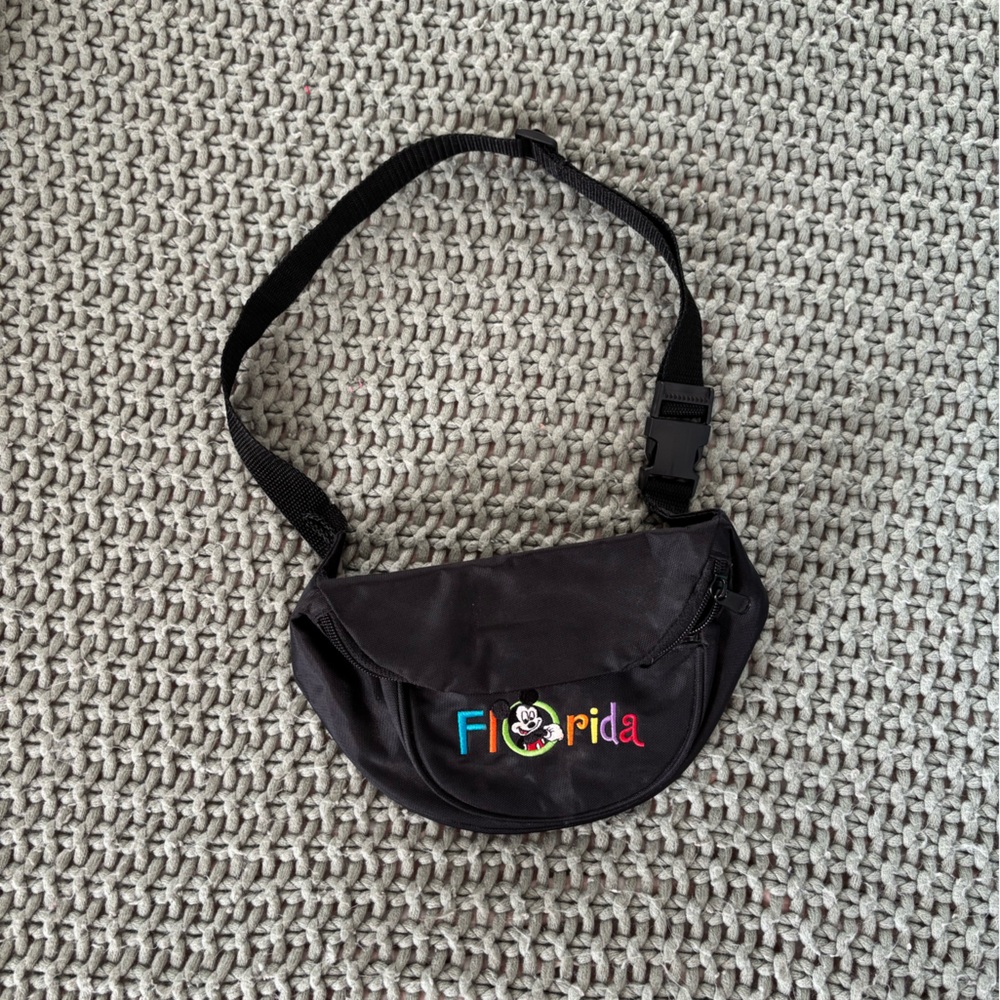 vintage florida disney world fanny pack